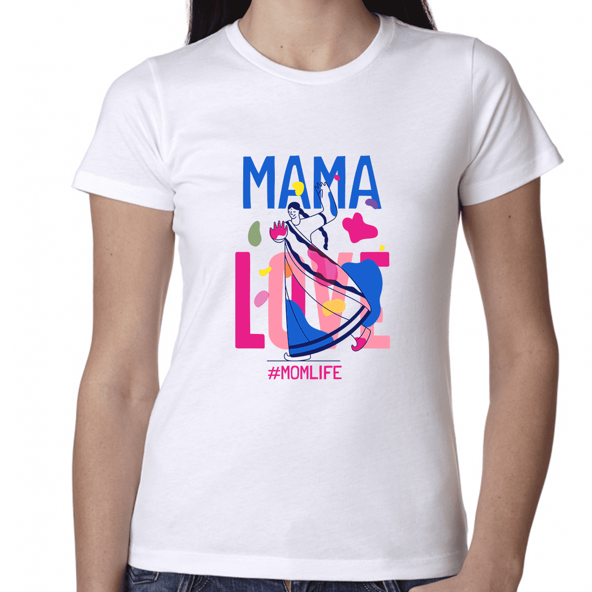 Mama Shirt Love Mom Shirt Mama Baby Mothers Day Shirts Mama Shirt