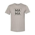 thumbnail image 1 of "Mama Shirt, Mama Box, Mom Tee, Mother's Day Gift, Sublimation T, Shirt For Mom, Mom's Birthday, Gift For Her, Mom To Be, Baby Announcement, Heather Stone, LARGE", 1 of 1
