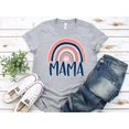 thumbnail image 1 of Mama Shirt - Mom Shirt - Rainbow Shirt - Mothers Day Gift - Birthday Gift Mom - Baby Shower Gift - Rainbow Mom Tee - Pregnancy Announcement, 1 of 4