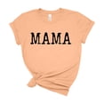thumbnail image 1 of Mama Shirt Womens Casual Graphic Tee Mom Life Top Novelty Mothers Day Shirt, 1 of 6