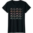 thumbnail image 1 of Mama Shirts Cute Mommy Outfit Mom Life Top T-Shirt, 1 of 3