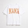 thumbnail image 1 of Mama Shirts for Women: Sport Mom T Shirt Ball Graphic Tees Funny Mom Life Tee Tops, 1 of 8