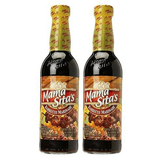 Mama Sitas Barbecue Marinade - 11.83 fl. oz (Pack of 2)