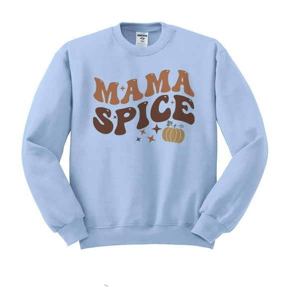 Mama Spice Sweatshirt Unisex Small Light Blue