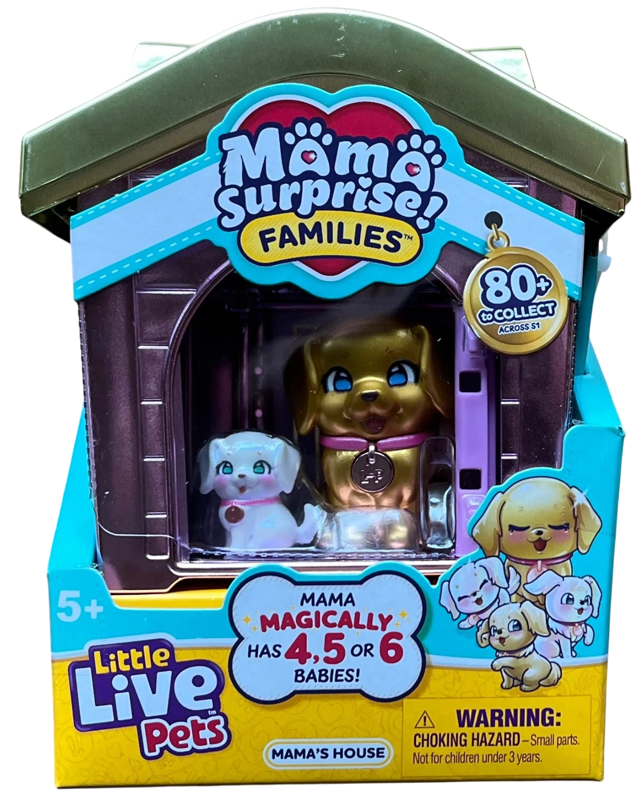 Mama Surprise Little Live Pets Family Golden Retriever Family