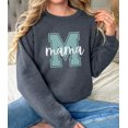thumbnail image 1 of Mama Sweatshirt, Mothers Day, Cool Mom, First Mothers Day, Mom Life Shirt, New Mom, University Mama, Varsity Mom Sweatshirt Sweatshirt All Size S-5XL, 1 of 5
