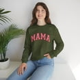 thumbnail image 1 of Mama Sweatshirts, Mother's Day Gifts, Women Sweatshirts, Mom Heart Gifts, 1 of 5