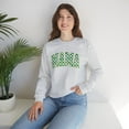 thumbnail image 1 of Mama Sweatshirts, Women Sweatshirts, Mama Checkered Sweatshirts, Mom Gifts, 1 of 5