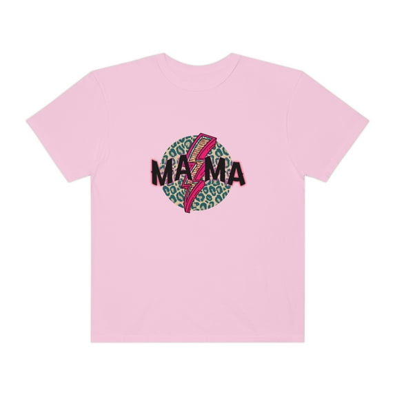 Mama T shirt, Leopard Print Mama Shirt, Gift for Mom, Mothers Day Shirt