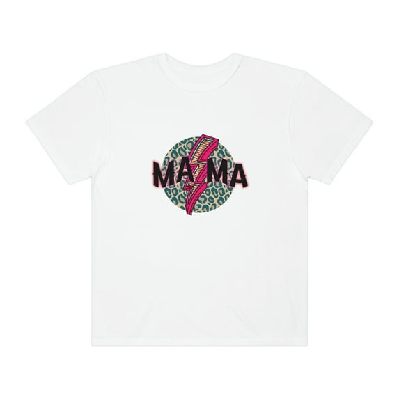 Mama T shirt, Leopard Print Mama Shirt, Gift for Mom, Mothers Day Shirt