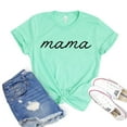 thumbnail image 1 of Mama T-shirt Mommy Shirts Mother's Day Gift Mom Life Tshirt Future Mama Tee Women's Motherhood Shirt, 1 of 3