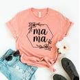 thumbnail image 1 of Mama T-shirt Motherhood Shirts Mommy Tshirt Mother's Day Gift Best Mum Top Future Mom Tee Women's Pregnancy Shirt, 1 of 3