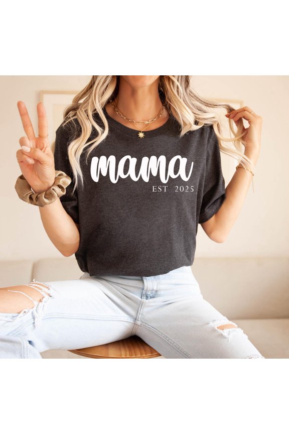 Mama T-shirt, Mothers Day Gift, Retro Mama T-Shirt, Cute Mom Shirt, Mother's Day Presents for Mom, Mom Life T-Shirt, New Mama T-Shirt TSHIRT All Size S-5XL