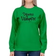 thumbnail image 1 of Mama Vampire Quote Sweatshirt Women -Image by Shutterstock, Female 4X-Large, 1 of 4