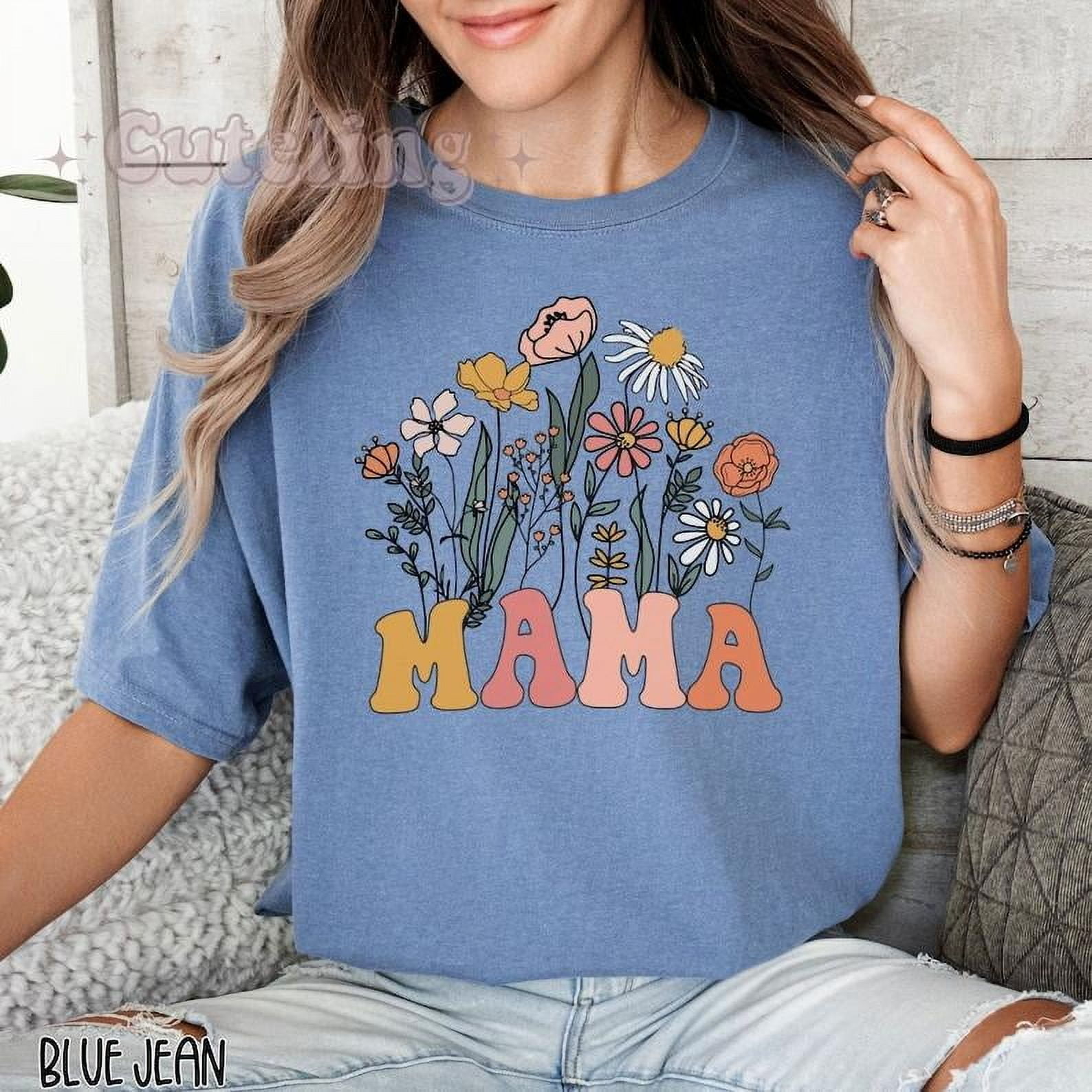 Mama Flowers Graphic Tee