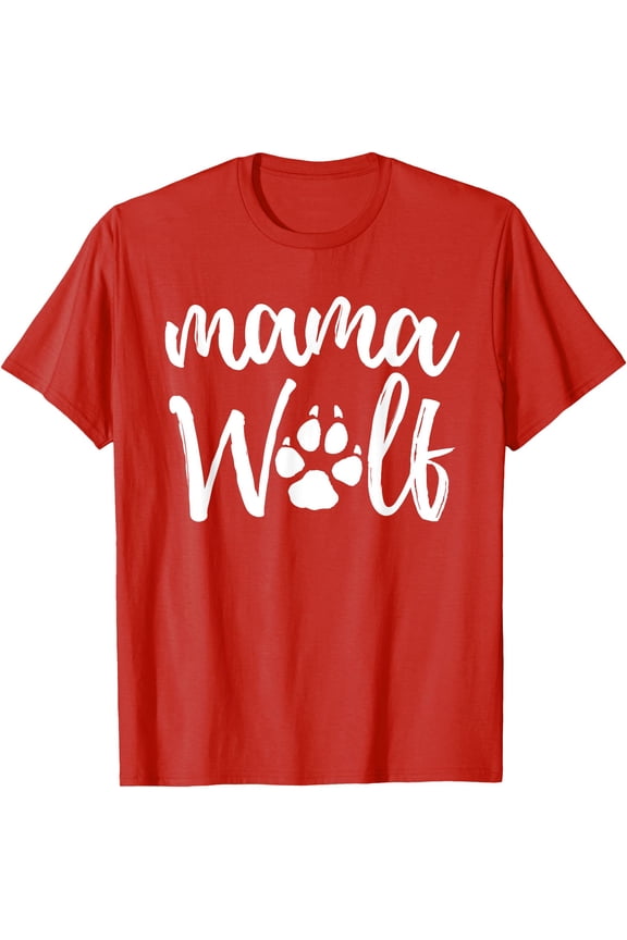 Mama Wolf Wolves Wild Lover Mom Mother Gift Unisex T-Shirt for Men Women Kids Toddler