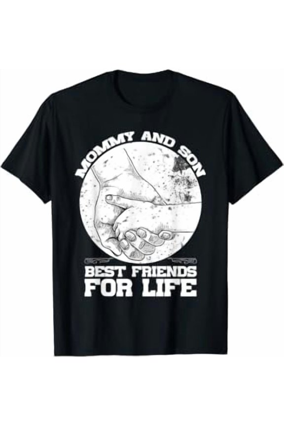 Mama and Son - Greatest Mother Friendship Mum Father's Day T-Shirt