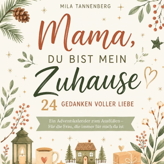 Mama, du bist mein Zuhause - 24 Gedanken voller Liebe: Ein Adventskalender voller Liebe, Dankbarkeit und Herzensmomente , (Paperback)