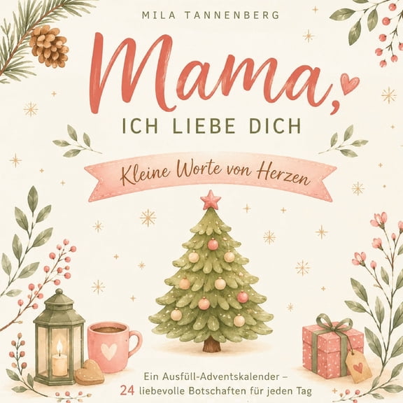 Mama, ich liebe dich - Kleine Worte von Herzen: Ein Adventskalender voller Liebe, Dankbarkeit und Herzenswrme - 24 lieb, (Paperback)