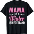 thumbnail image 1 of Mama in a Winter Onederland Birthday Girl Sweet Snowflake T-Shirt, 1 of 3