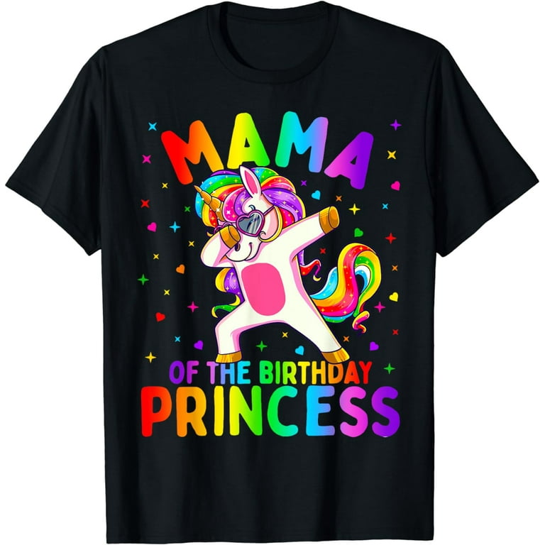 Cute: Mom Of Birthday Girl Dabbing Unicorn Party Shirt Idea Cute: Mom Of Birthday Girl Dabbing Unicorn Party Shirt Idea