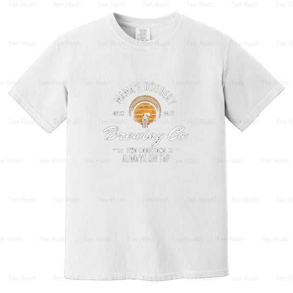 Mama's Boobery Funny Breastfeeding Nursing Brewery Mom, Humor, Baby Tee, Comfort Color T-Shirt Unisex, up to 4XL