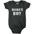 thumbnail image 1 of Mama's Boy Baby Bodysuit Funny Halloween Horror Movie Hockey Mask Graphic Jumper, 1 of 6