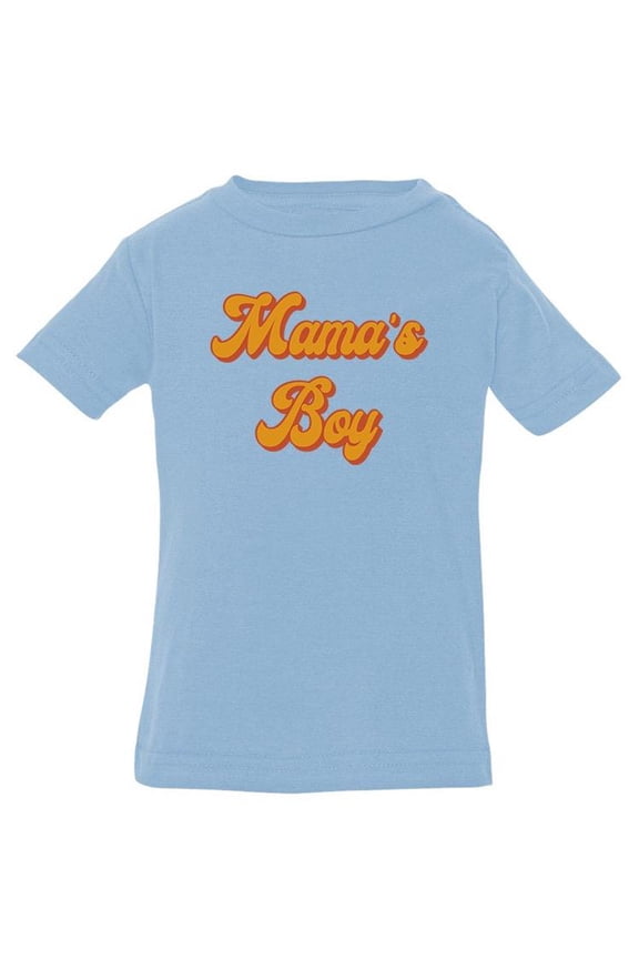 Mama's Boy T-Shirt Infant -Smartprints Designs,  24 Months