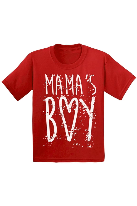 Mama's Boy T-shirts for 12 - 18 Month Baby Boy Valentine's Day 6-9 Months Boy Baby Clothing 2 Years Old Outfit
