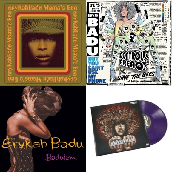 Mama's Gun & But You Caint Use My Phone (Purple LP Vinyl) & Baduizm & New Amerykah Part One (4Th World War) (Purple Vinyl/2LP)