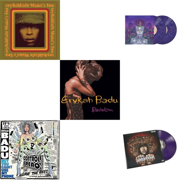 Mama's Gun & But You Caint Use My Phone (Purple LP Vinyl) & Baduizm & New Amerykah Part Two (Return Of The Ankh) (Violet Vinyl/2LP) & New Amerykah Part One (4Th World War) (Purple Vinyl/2LP)