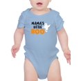 thumbnail image 1 of Mama's Little Boo Bodysuit Infant -Smartprints Designs,  12 Months, 1 of 3