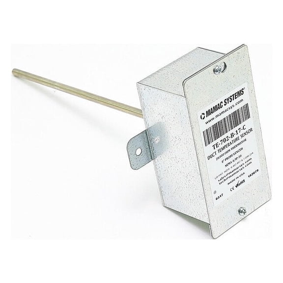 Mamac Duct Sensor,8" TE-702-B-17-C