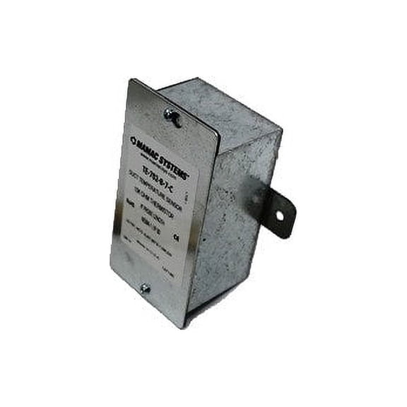 Mamac Systems Te-702-B-7-C - 8" 10K Ohm Duct Temp Sensor