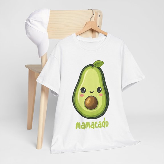 Mamacado Avocado Mama Mothers Day Funny Avocado Mom T-Shirt ID-0403-3XUE