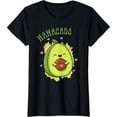 thumbnail image 1 of Mamacado Cute Avocado Funny Fruit Lover Men Women Short Sleeve T-Shirt Black Casual Tee, 1 of 5