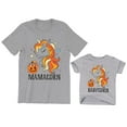 thumbnail image 1 of Mamacorn Women's T-Shirt Orange Yellow Unicorn Graphic Tee Babycorn Kids Toddler Shirt Baby Bodysuit Halloween Family Matching Mommy Daughter Outfits, 1 of 3