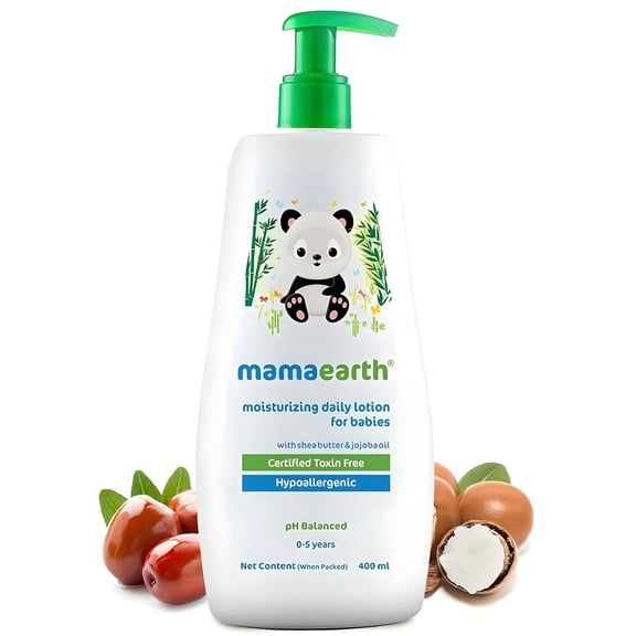 Mamaearth Daily Moisturizing Lotion for Babies, 400ml