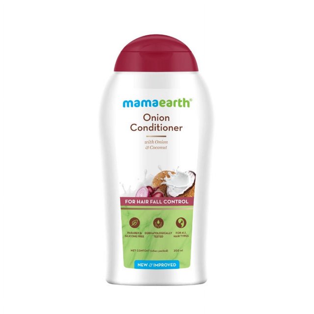 Mamaearth Onion Shampoo For Hair Fall Control & Hair Growth With Onion