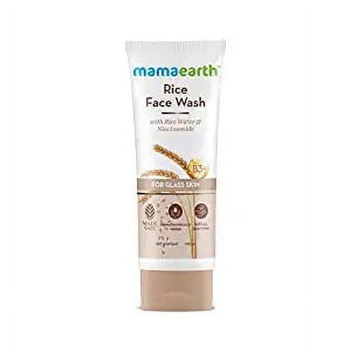 Mamaearth Rice Face Wash With Rice Water & Niacinamide for Glass Skin - 100 ml