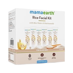 Mamaearth Rice Facial Kit With Rice Water & Niacinamide for Glass Skin - 60g