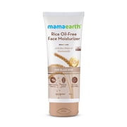 Mamaearth Rice Oil-Free Face Moisturizer for Oily Skin, With Rice Water & Niacinamide for Glass Skin - 80 g