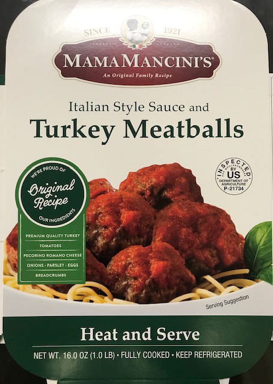 Mamamancinis Mama Mancini Turkey Meatballs