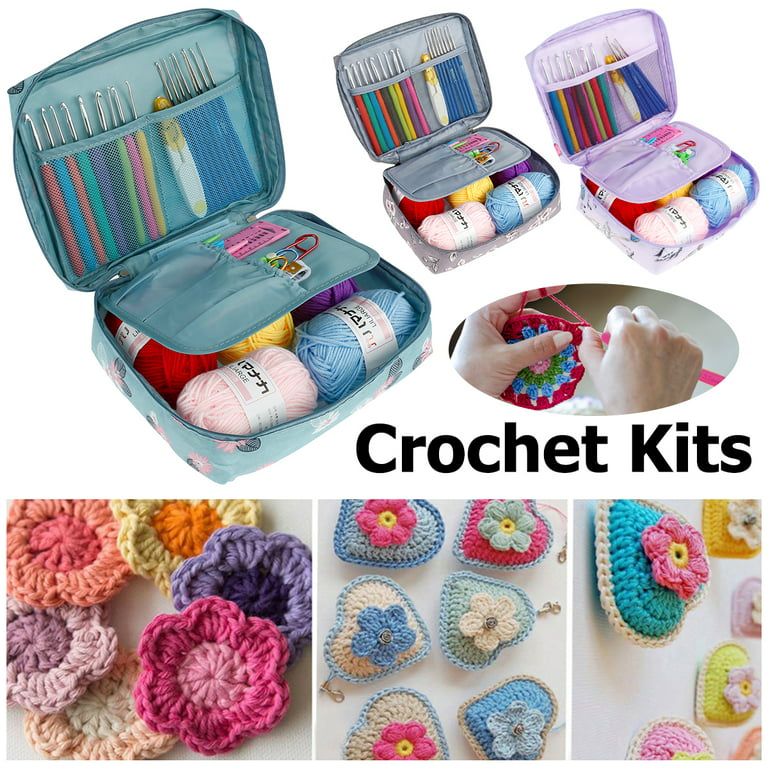 Beginner Crochet Kit, Crochet Kits for Kids and Adults, Crochet