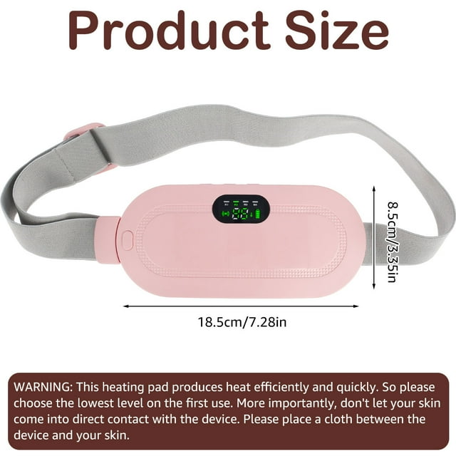 Mamamax Portable Cordless Heating Pad,Electric Waist Belt Device