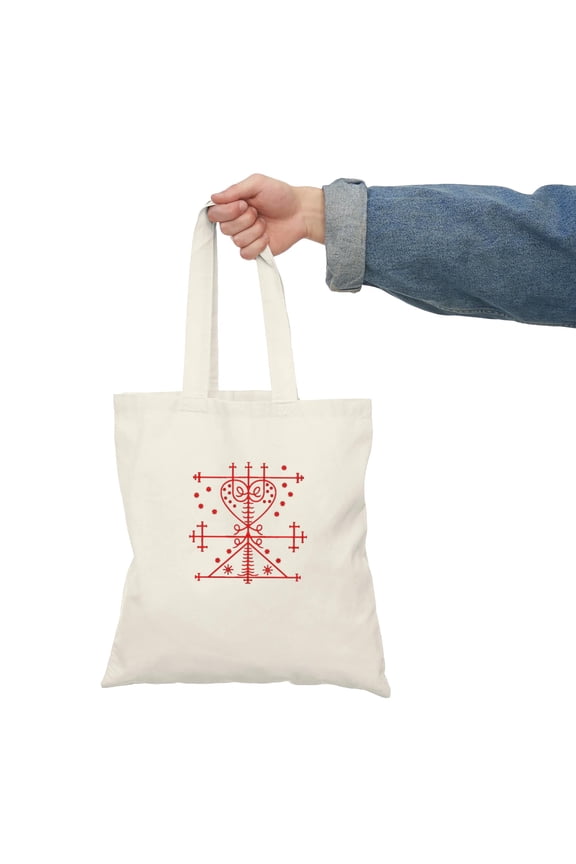 Maman Brigitte Symbol Voodoo Veve Art Unisex Tote Bag D392676