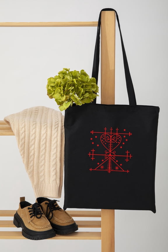Maman Brigitte Symbol Voodoo Veve Art Unisex Tote Bag D392676