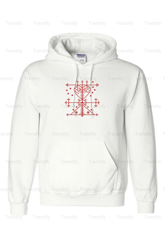 Maman Brigitte Symbol Voodoo Veve Graphic Hoodie M3082458, Up to Size 5XL
