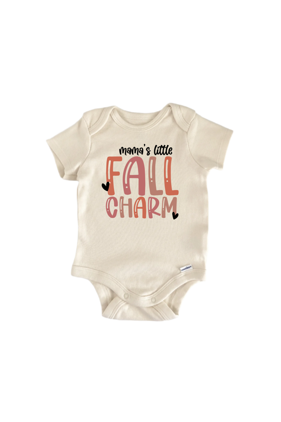 Mamas Fall Charm Newborn Baby Bodysuit