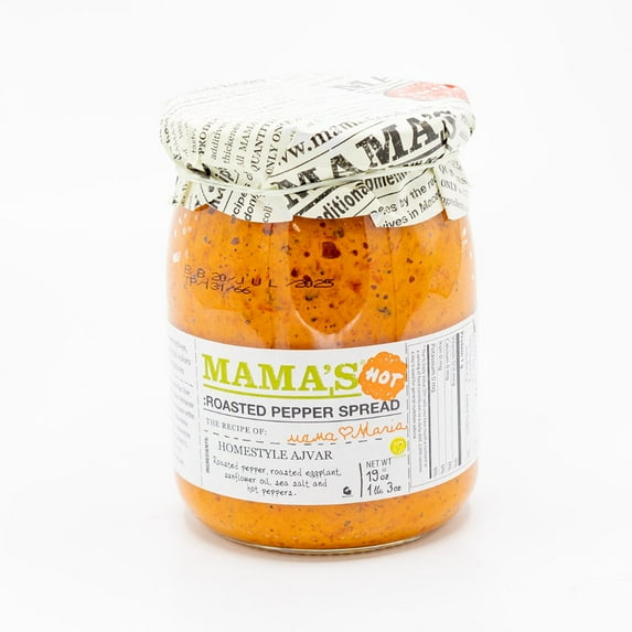 Mama's Spicy Hot Ajvar Spread 19 Oz (539 Gr)